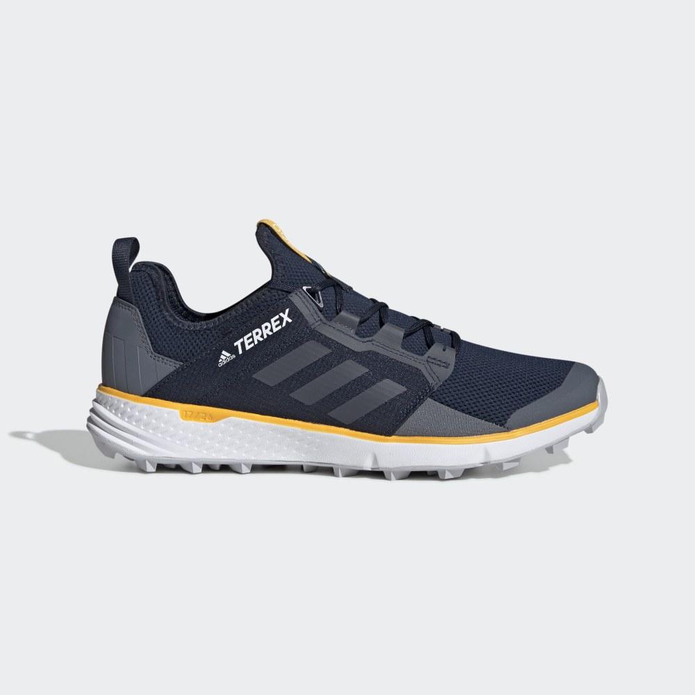 Adidasi Alergare Adidas Terrex Speed LD Barbati Romania - Bleumarin/Gri/Aurii G26383